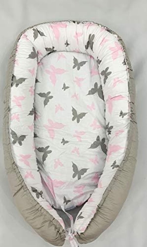 Doomoo Cocoon Babynestje Blue Grey Moon | Baby & Tiener Megastore