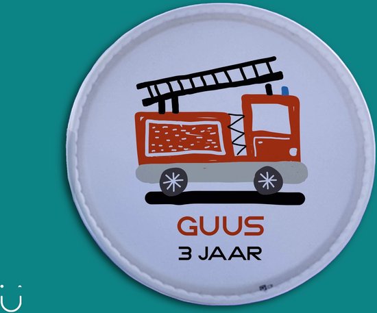 Traktatie 3 jaar Brandweer - Uitdeelcadeautjes - Traktaties doosjes