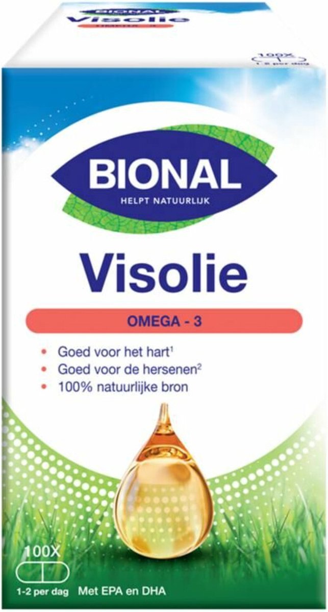 Bional Visolie - 4 x 100 capsules - Voordeelverpakking