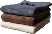Microvezel handdoek - 100x50 cm - Grijs - Voor honden - Sneldrogend