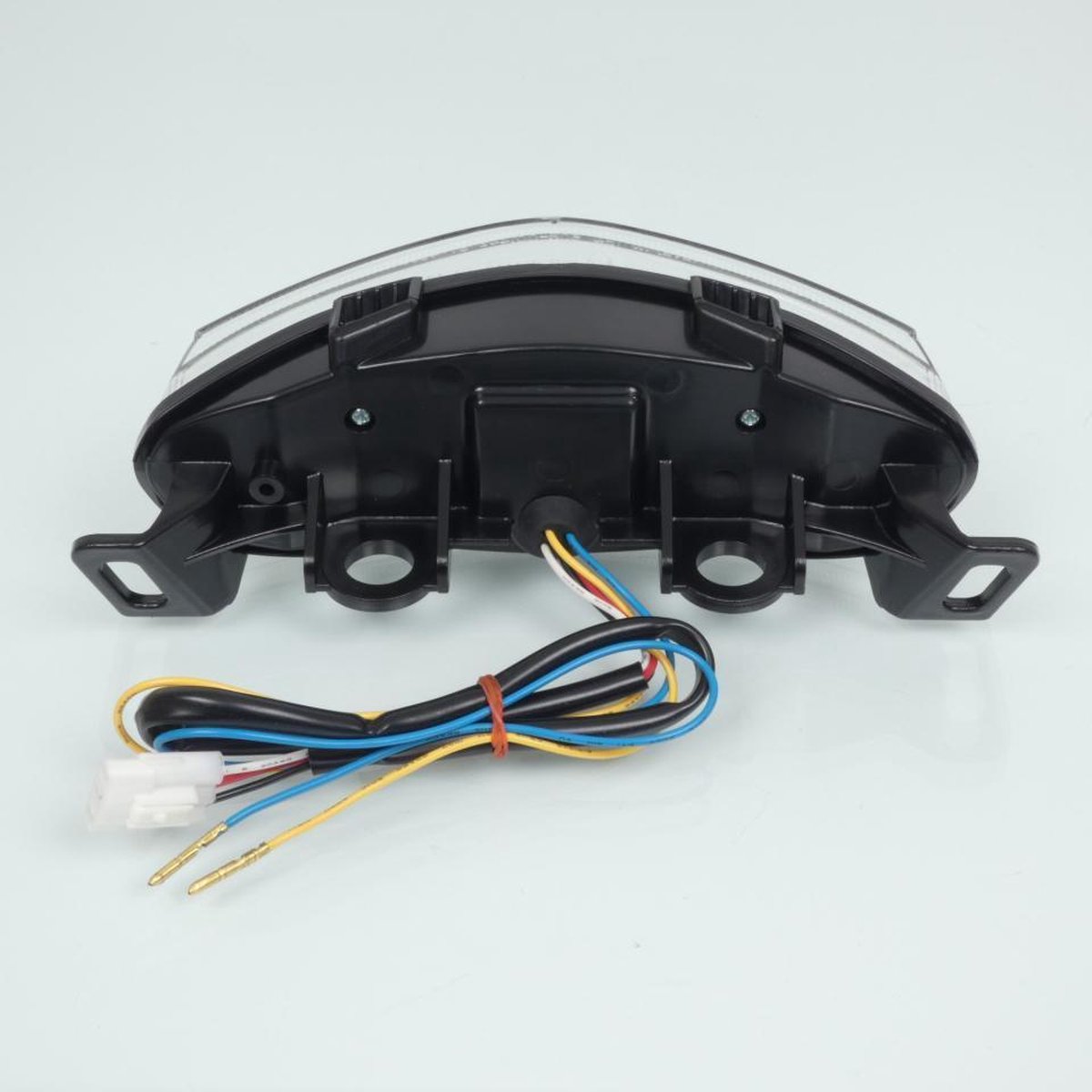 achterlicht bike it voor motorfiets kawasaki 650 er6 2009 tot 2011 led transparant / knipperlichten nieuw