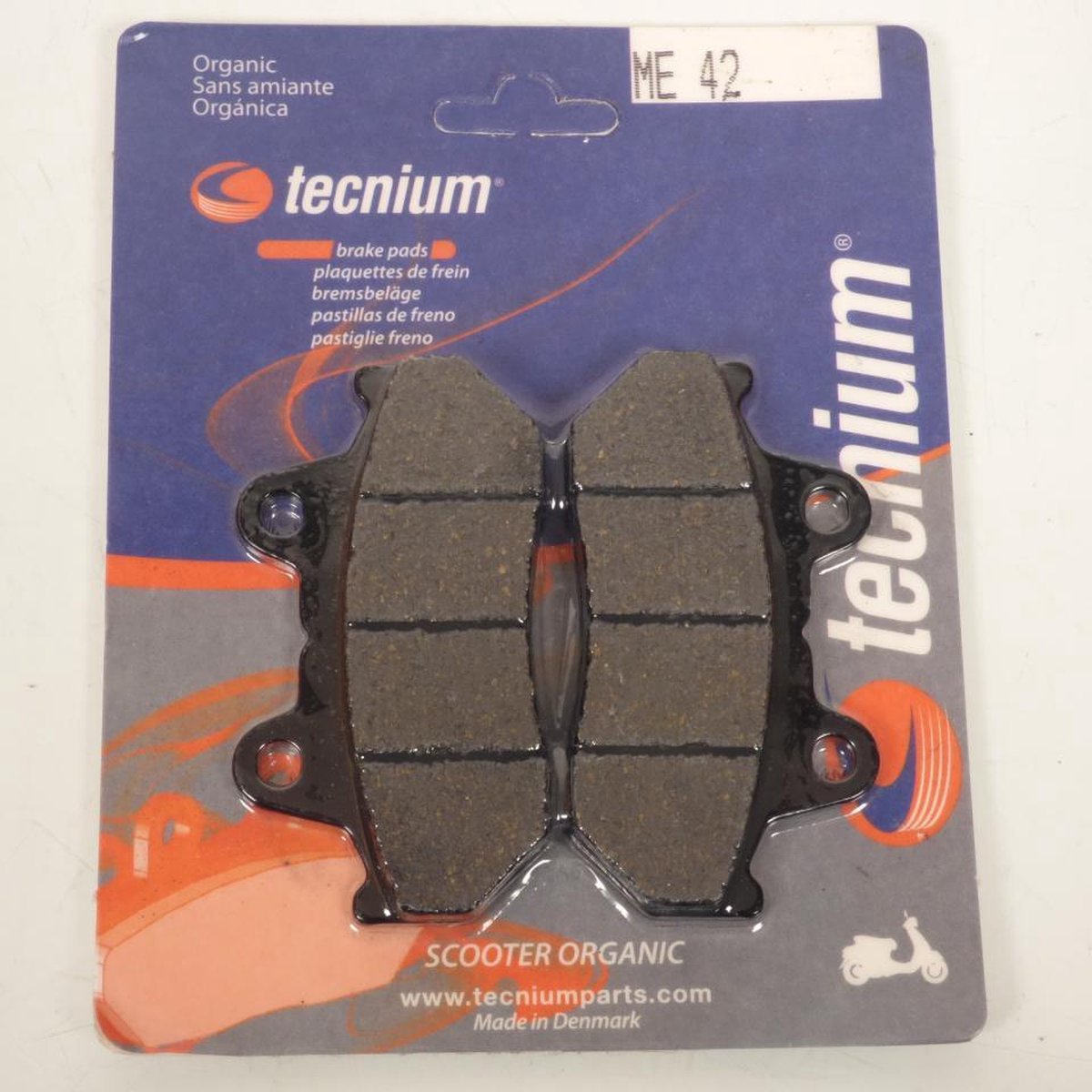 tecnium remblokje voor motor honda 900 cb f2 bol d of 1982 tot 1985 avg / avd nieuw