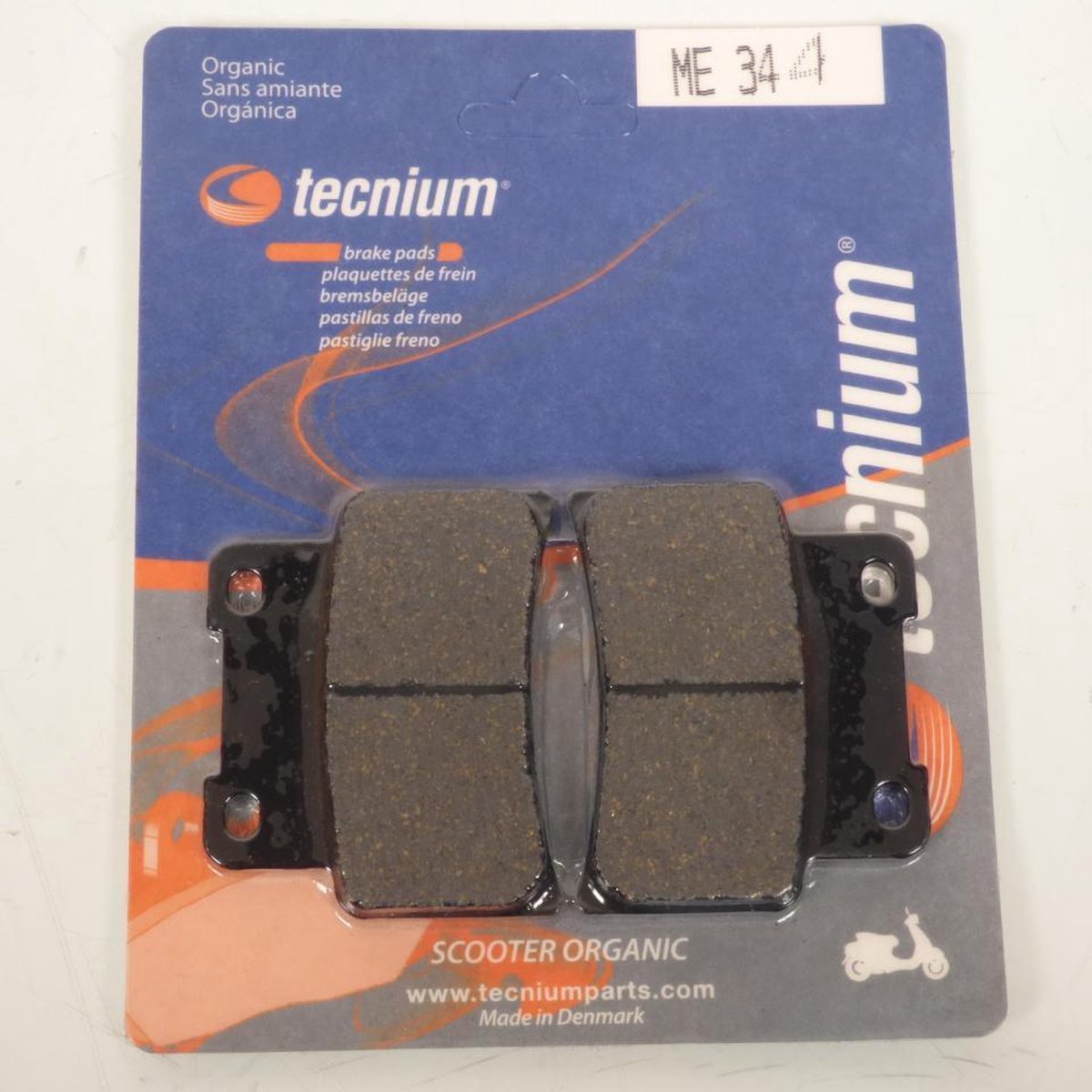 tecnium remblokje voor aprilia 750 sl shiver motor 2007 tot 2016 avg / avd nieuw