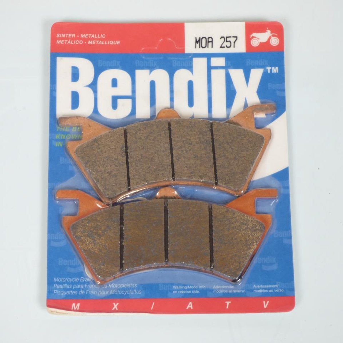 bendix remblok voor polaris 500 sportsman quad 2000 tot 2007 moa257 nieuw