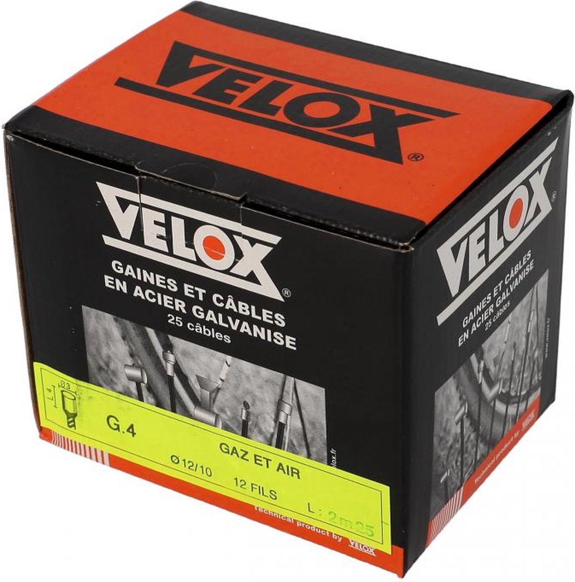 Câble ou gaine VELOX pour Mobylette Peugeot 50 103 Vogue Neuf