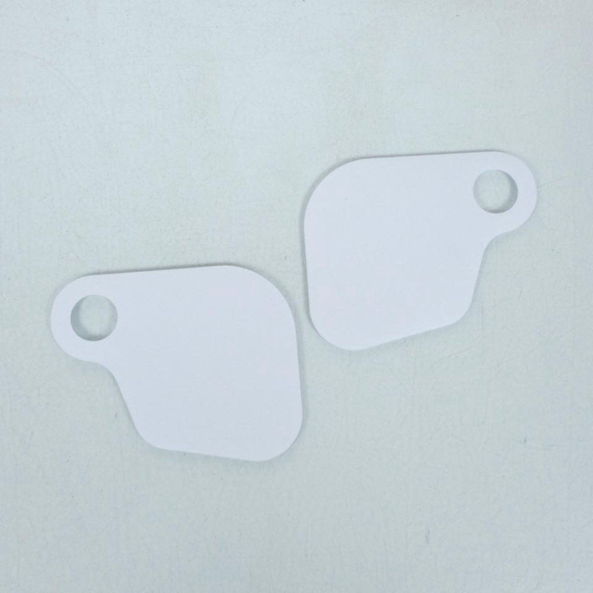 Paire Adhésif antidérapant Grip réservoir Blanc R&G pour moto Triumph 800 Tiger