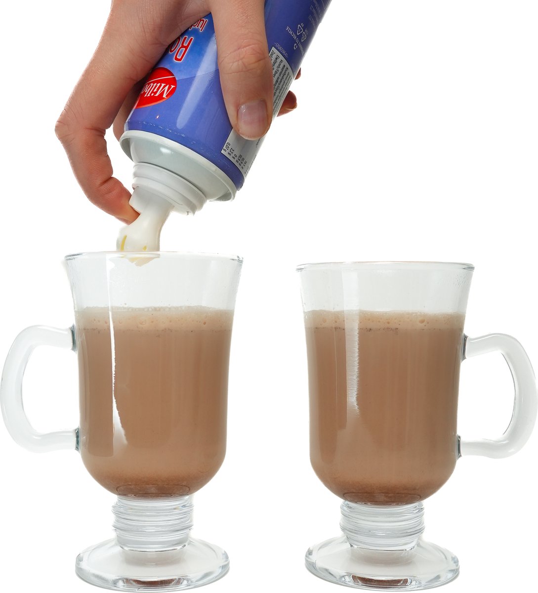 Cherchie - Irish Coffee Glazen met Handvat Set van 6 Stuks - Koffieglazen – Macchiato Glazen