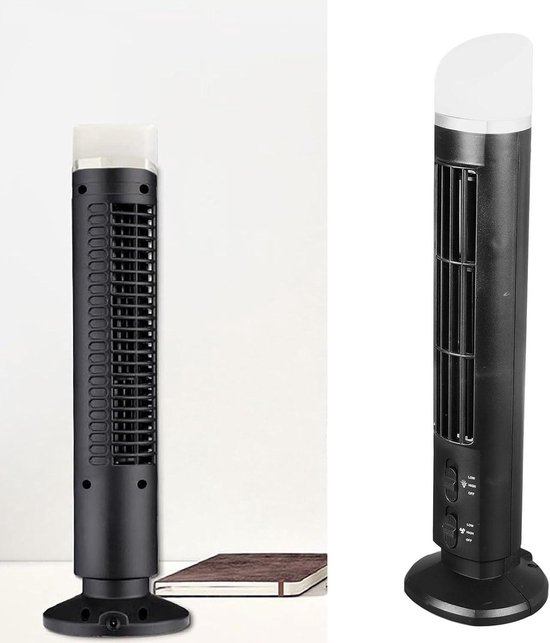 Allecto - Omnibreeze Bladloze Torenventilator - Stil Compact