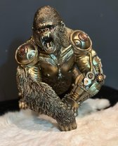 Goodyz - Collection Steampunk - Animaux - Gorilla - marchant - 25cm de haut