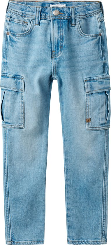 Name it NMMBEN BAGGY - Relaxed fit jeans - medium grey denim/grijs