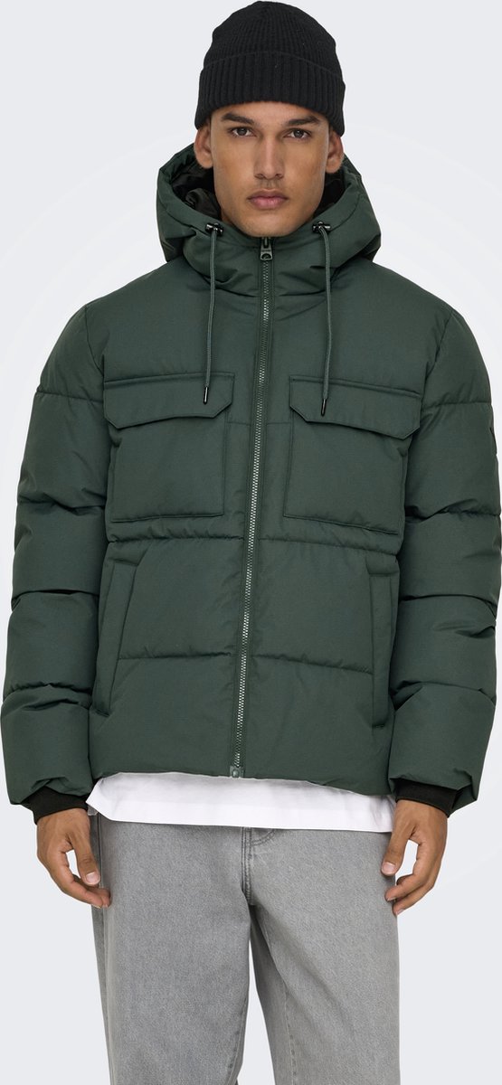 Only & Sons Elijah Winterjas Heren - Maat S