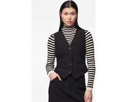 Pieces Gilet Pcbozzy Vest Noos Exp Bc 17151452 Black Dames Maat - S