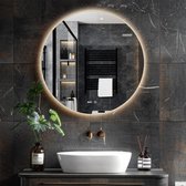 Miroir de salle de bain Lumire® avec Siècle des Lumières - Miroir mural - 80CM - Rond