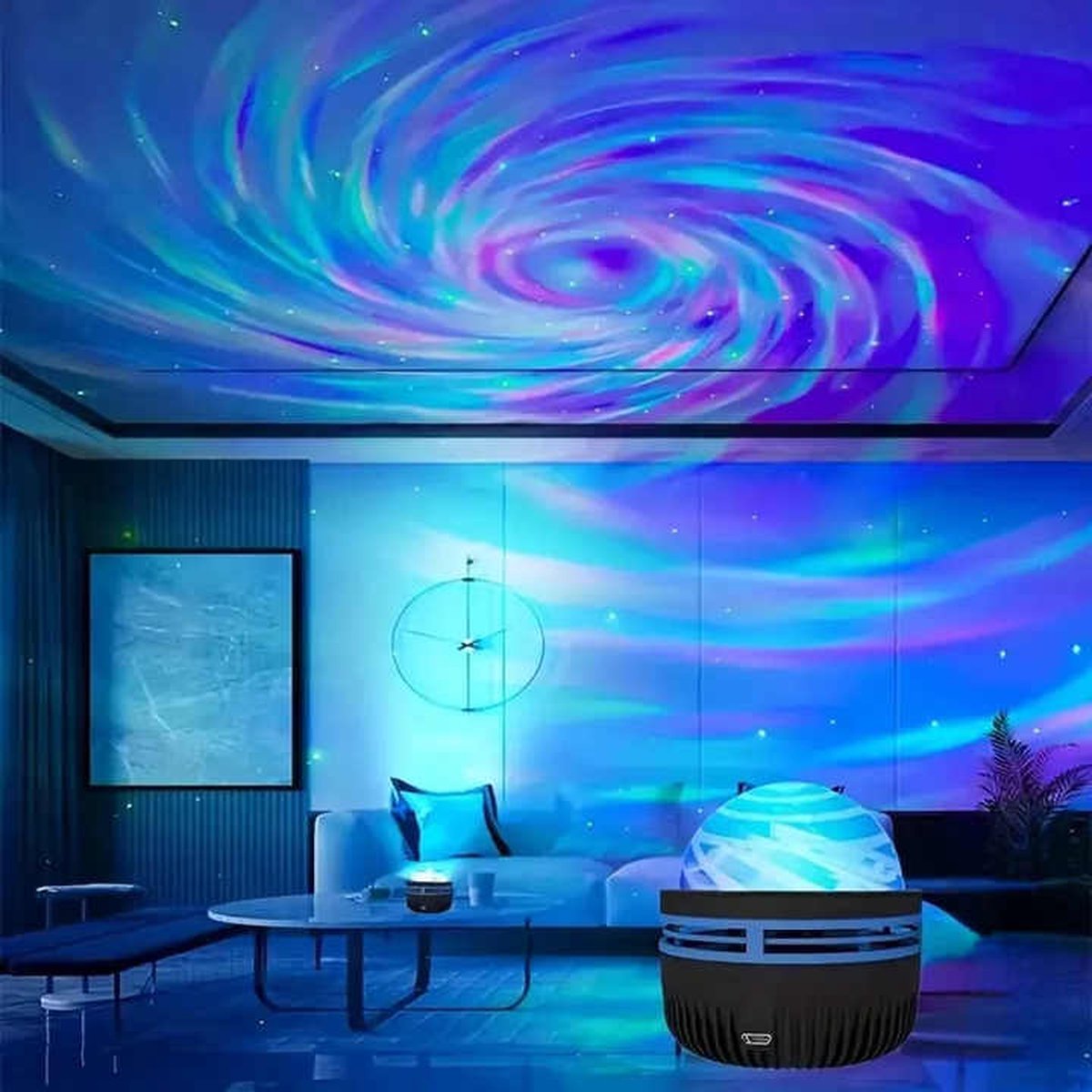 Astro Dreamer Sterrenhemel Projector - Galaxy Star - Noorderlicht - Starry Sky Light - LED-nachtlampje - Slaapkamer Kamer Decoractie - Geschikt ook voor Cadeau - Met Afstandsbediening – foto 8