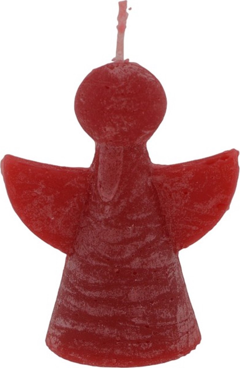 Home Society - Engel Kaarsjes - Doos 12 stuks - Rood - 8.5 cm