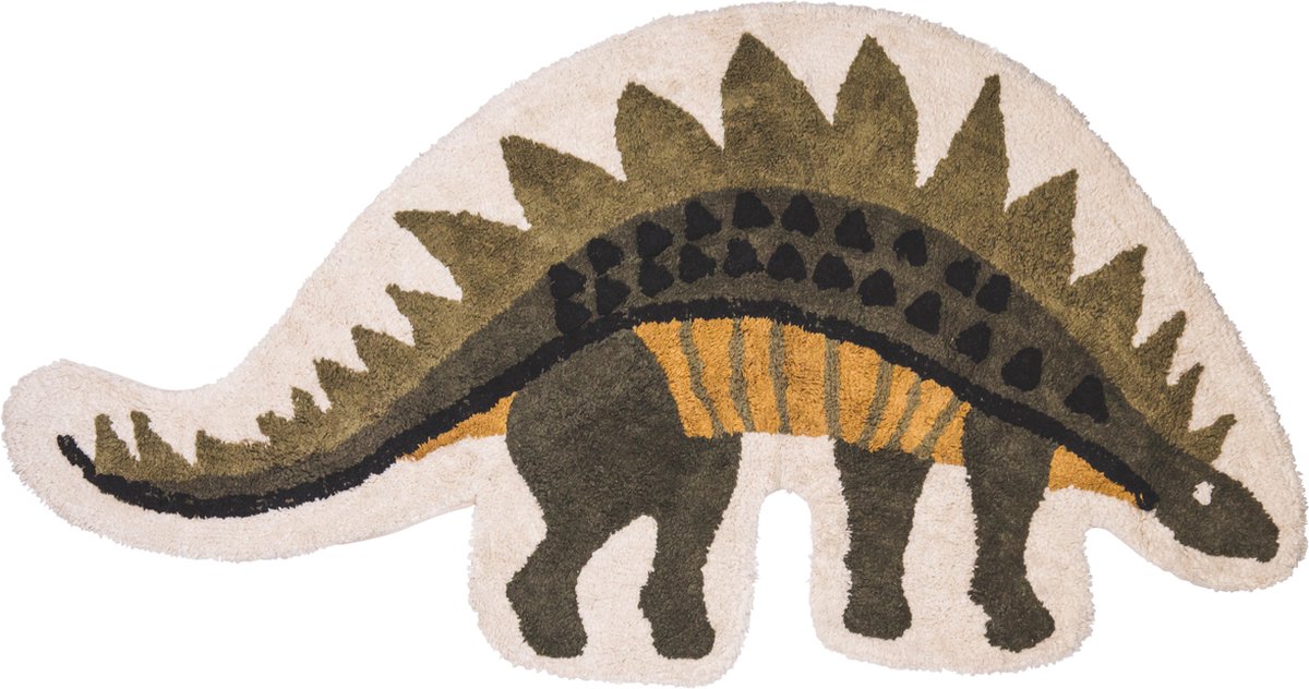 tarwe Uitbarsten Inwoner Kindervloerkleed Dino - Dino - 80x150 - Tapis Petit | bol.com