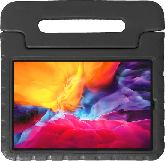 Étui adapté pour iPad Pro 2022 (11 pouces) Case Bumper Adapté aux Kids Étui pour enfants - Étui adapté pour iPad Pro 11 pouces (2022) Étui antichoc - Zwart