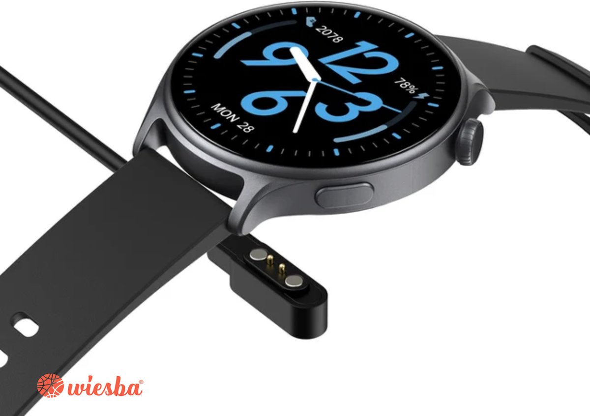Afbeelding 3 van Wiesba Smart GT2 Pro Smartwatch 1.46" Zwart