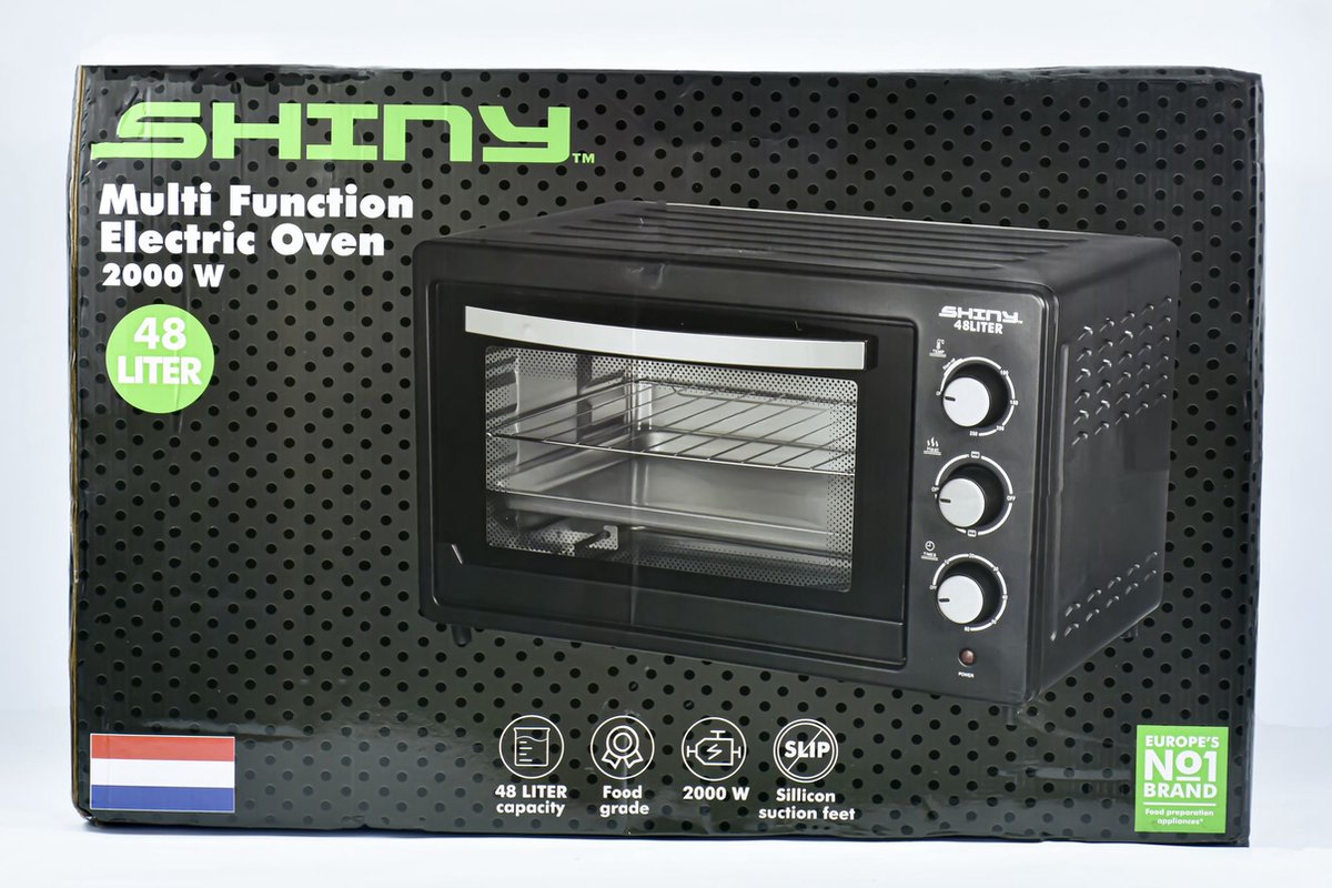 Multifunctionele elektrische oven - 48 Liter - 2000 Watt - – foto 3