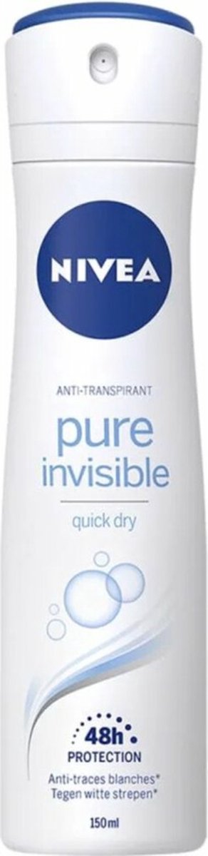 Goedkoopste Woman Deodorant Pure Invisible - 6 x 150 ml