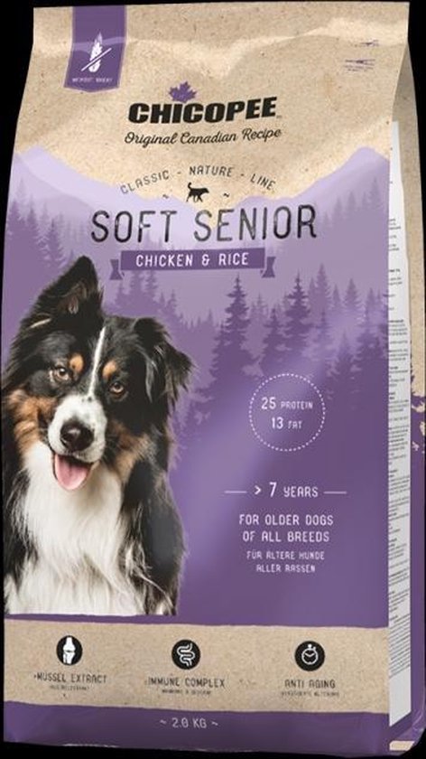 Chicopee CNL Soft Senior Chicken & Rice Inhoud - 2 kg