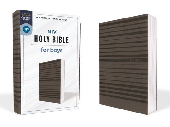 NIV, Holy Bible for Boys, Soft Touch Edition, Leathersoft, G ... - cover