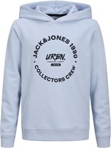 Pull Garçons JACK&JONES JUNIOR JJSIMON SWEAT HOOD JNR - Chambray Blue