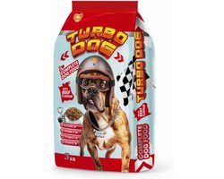 Turbo - Hondenvoer - Hondenbrokken - Adult - Rundsmaak - 3kg