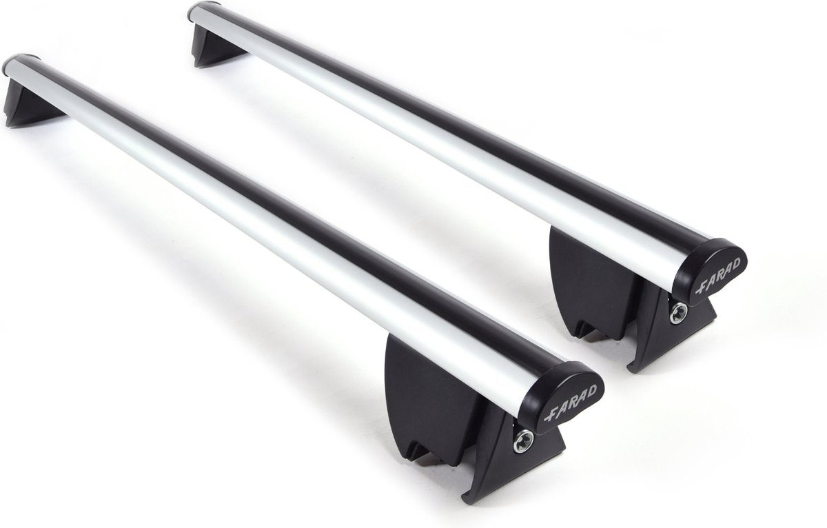 Dakdragers geschikt voor BMW 5 serie Touring F11 2010 t/m 2017 gesloten dakrailing - Aluminium - Hoog laadvermogen 100kg - Merk Farad