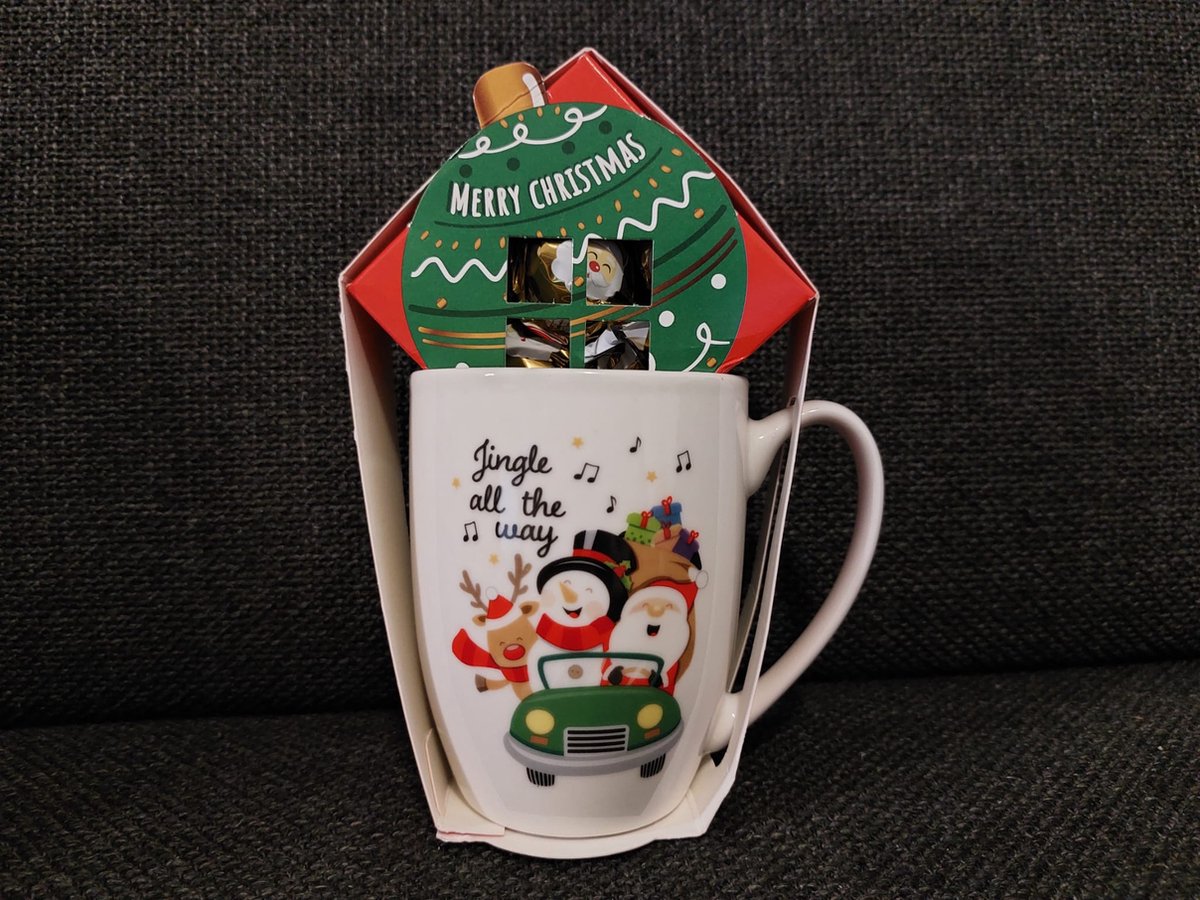 The Christmas Shop | Decoris kerstmok - Met gingerbread kerstboom
