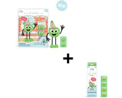 Glo Pals Christmas VOORDEEL SET - Light up cubes - Character + light up cubes - Limited edition