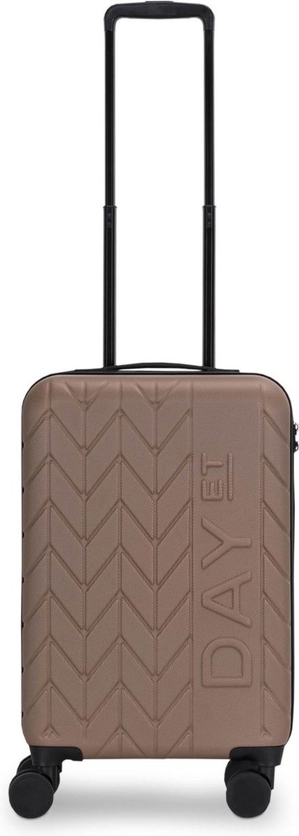 DAY ET Trolley Chewron Day CPT 20" Suitcase Caribou Koper 45cm