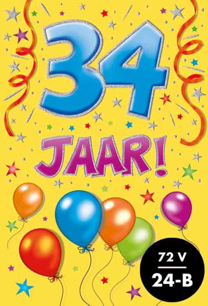 Kaart - That funny age - 34 jaar - AT1032-E