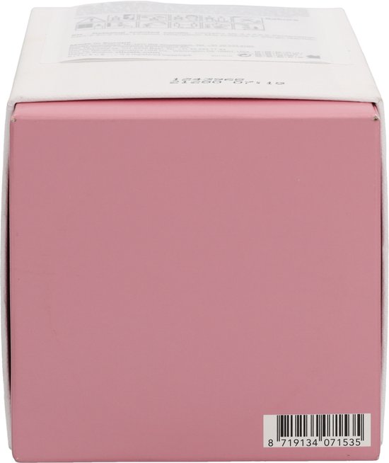 Roze zijde van de verpakking van The Ritual of Sakura geurkaars.