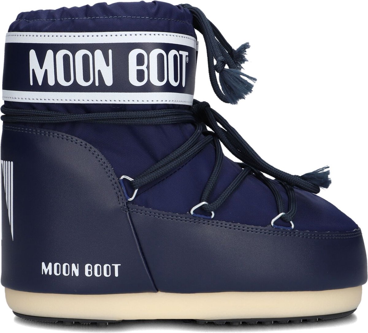 Moon Boot Icon Lage Nylon Laarzen Blauw