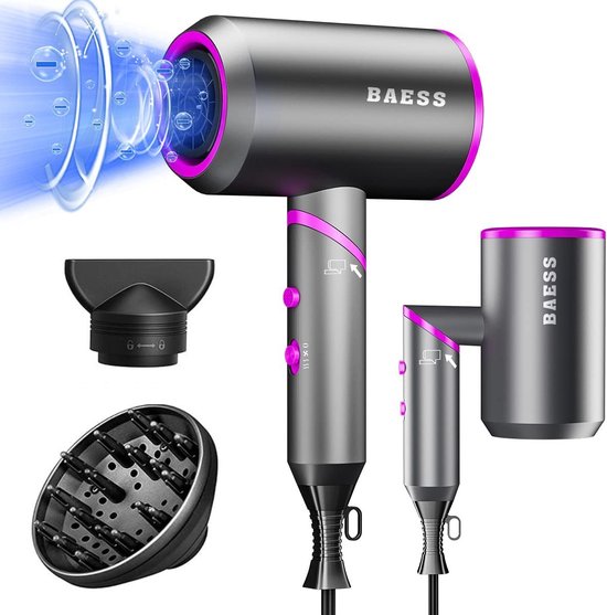 Baess Fohn met diffuser - Inklapbaar | bol