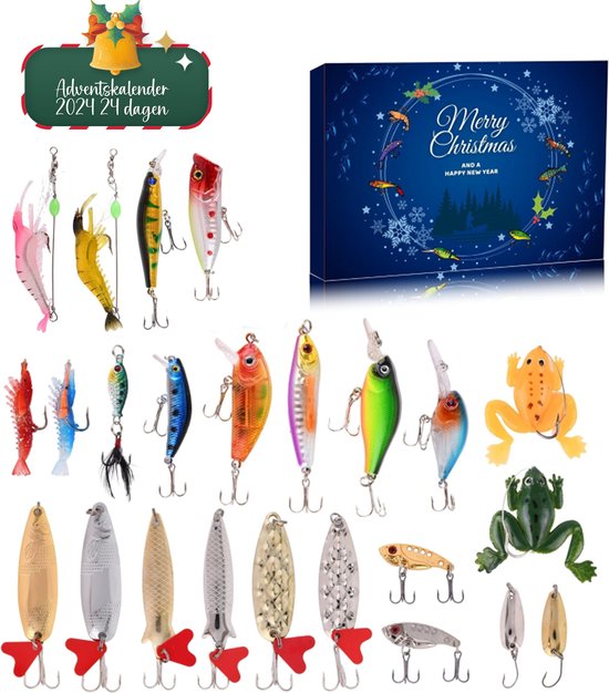 Blazelife Adventskalender 2024 - 24 dagen - Advent Calendar - Geschenk- Kerstcadeau - Kerstpakket - Visaas