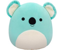 foto van Squishmallows - Kevin - Teal Koala W/White Fuzzy Belly 30cm pluche