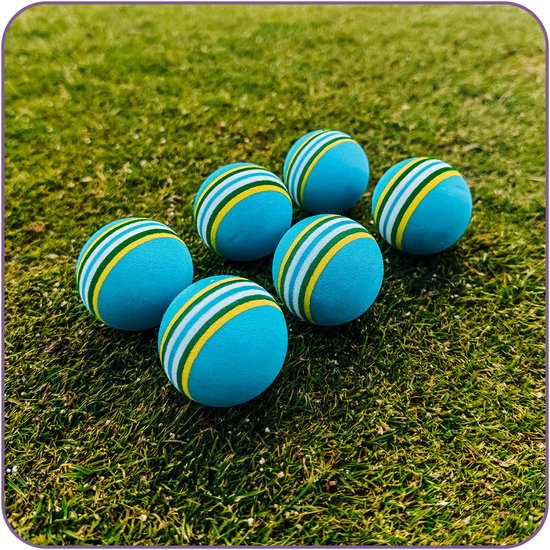 Golf - Training Golfbal - Golfballen Soft - Trainingsgolfbal - 6 stuks van Pure2Improve — afbeelding 4