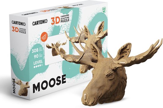 CARTONIC- Orignal- Puzzle 3D- Jouets - DIY- Créatif - Carton - Pour enfants et adultes