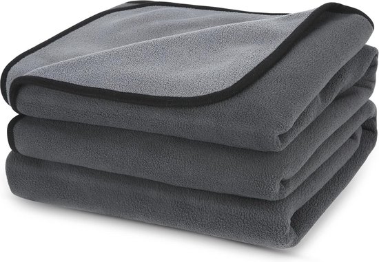 Yaning Waterdichte deken voor op bed of bank, zachte vloeistof, plasbestendige deken voor hond, puppy kat, omkeerbare sherpa-fleece meubelbeschermer (karamel, 152 x 203 cm
