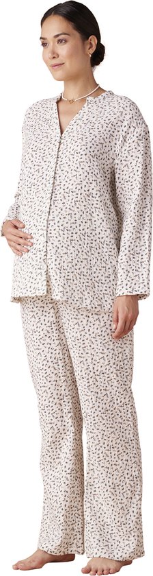 ENVIE DE FRAISE Pyjama grossesse 2 pièces en gaze de coton