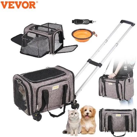 Dierentrolley Opvouwbare Hondenrugzak