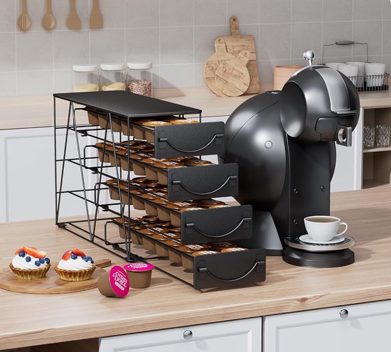 Wit - Lades Voor Koffiecapsules / Koffiecapsulehouders