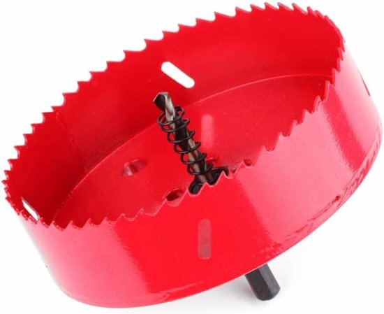 Foto: M42 bi metaal gatenzaag 110mm gatenzaag houtbewerking gatenzaag voor aluminium hout plastic pijp metalen boor kit