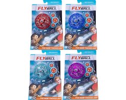 foto van Flyball Boomerang Ball 5x7,5cm - Vliegende Boomerang Bal - met licht flying ball Rood - flyball boomerang - Magic Flying Ball - Fidget Zintuiglijke speelgoed voor kinderen - Mini Drone bal met LED