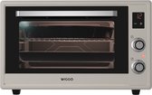 Bol.com Wiggo WMO-E657(C) - Vrijstaande Mini Oven - Elektrisch - 60 CM - 65 liter - 2000 W - 5 Jaar Garantie - Creme aanbieding