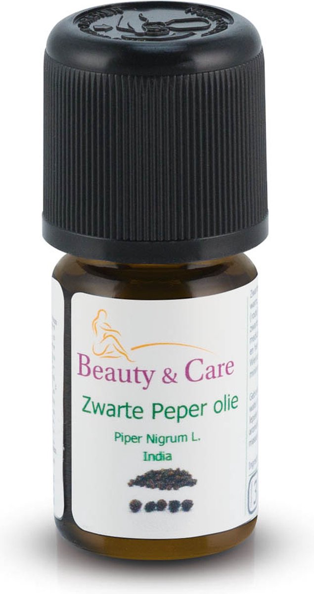 Goedkoopste Beauty & Care - Zwarte Peper etherische olie - 5 ml. new