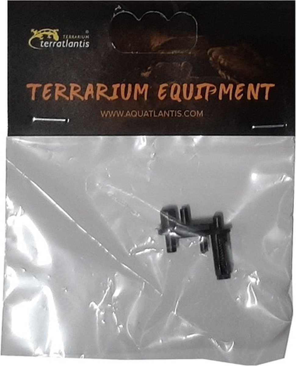 TerrAtlantis Scharnierset voor terrarium L | links | metalen reservescharnieren voor Aquatlantis terrariumdeuren