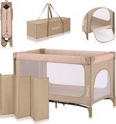 Bol.com Lionelo Jasmin Easy Fold Reisbedje - 2 Hoogtes Matras - Inclusief Reistas - Opvouwbaar Systeem aanbieding